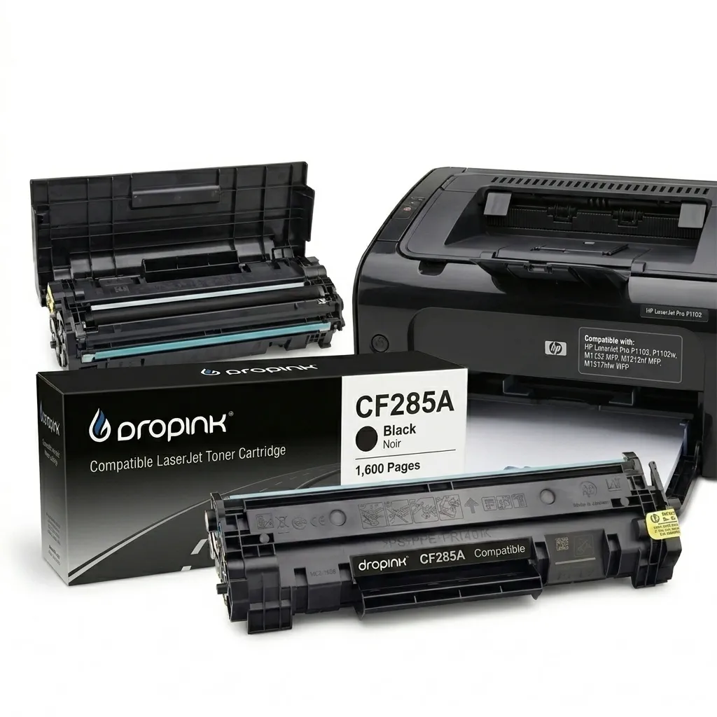 Toner HP 85A CE285A Compatible Noir 2000 Pages