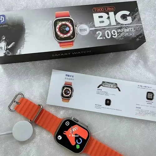 ⌚ Montre Connectée T900 Ultra Gris