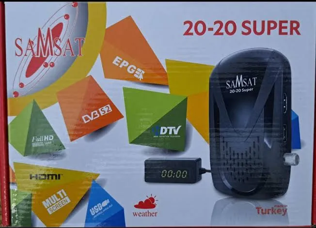 Récepteur SAMSAT HD 20-20 Super – Full HD 1080P + Wi-Fi