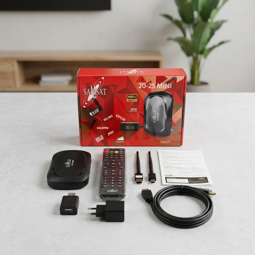 SAMSAT 20-25 Mini Full HD 1080P avec Cl&eacute; Wi-Fi