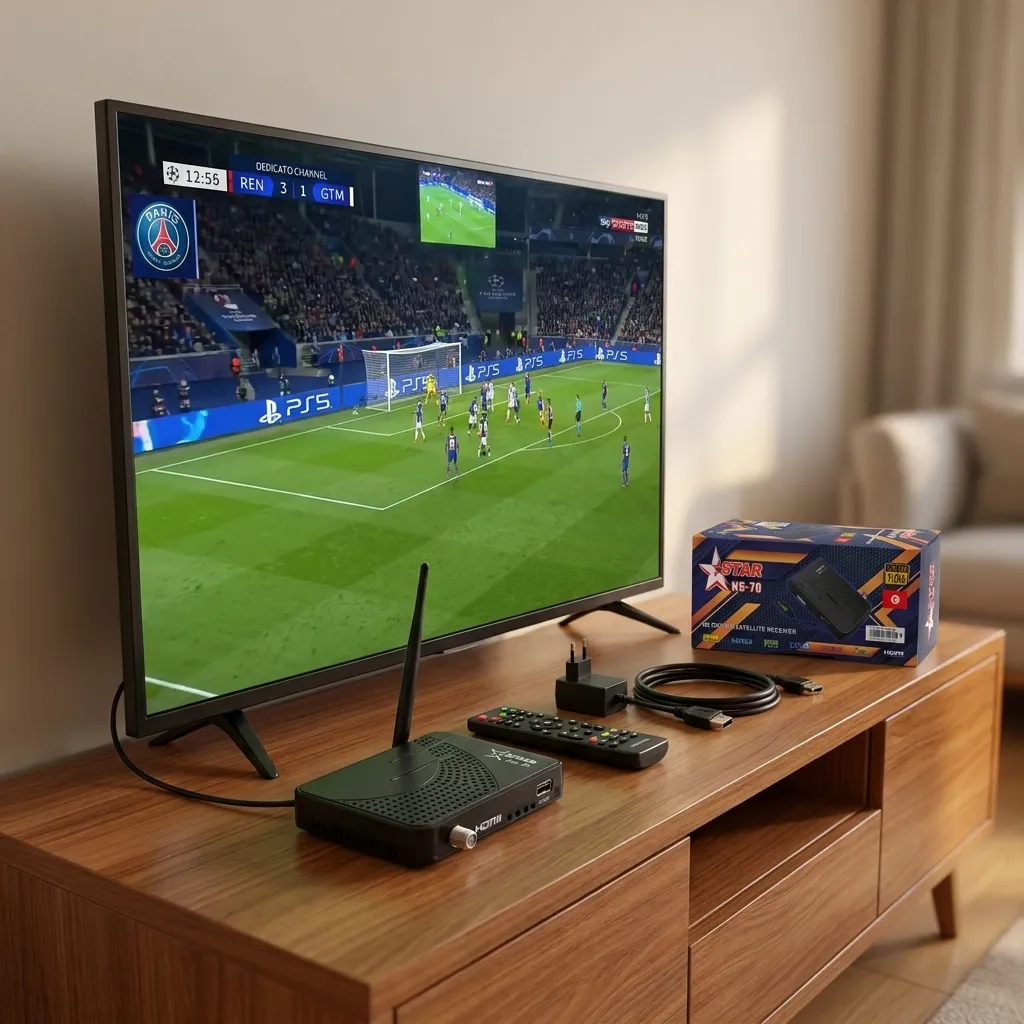 Starsat STAR HS70 Tunisie – Full HD 1080p + 6 Forfaits