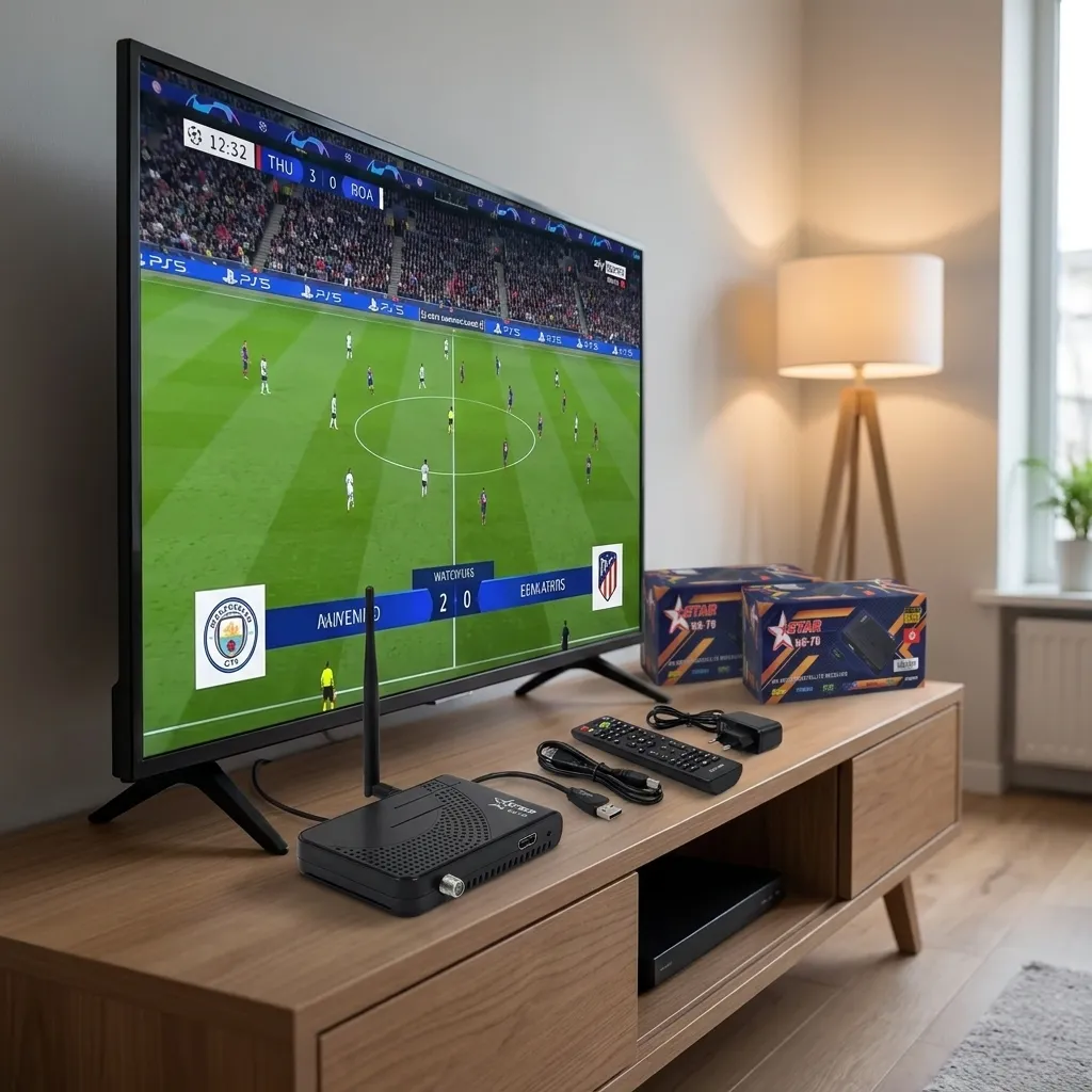 Starsat STAR HS70 Tunisie &ndash; Full HD 1080p + 6 Forfaits