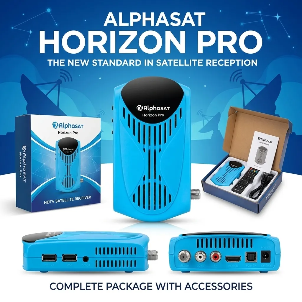 AlphaSat Horizon Pro Full HD 1080p &ndash; R&eacute;cepteur Tunisie | OffiPro