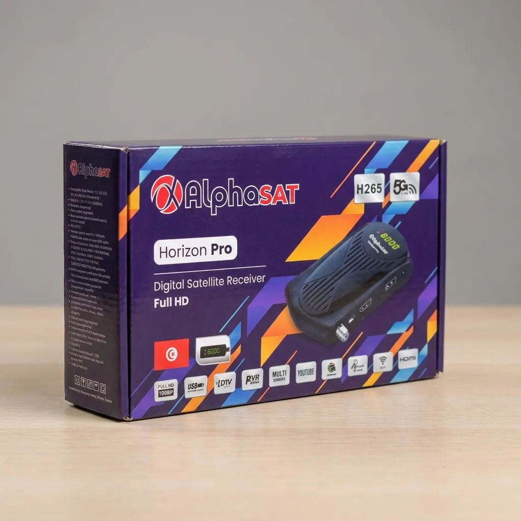 AlphaSat Horizon Pro Full HD 1080p – Récepteur Tunisie | OffiPro