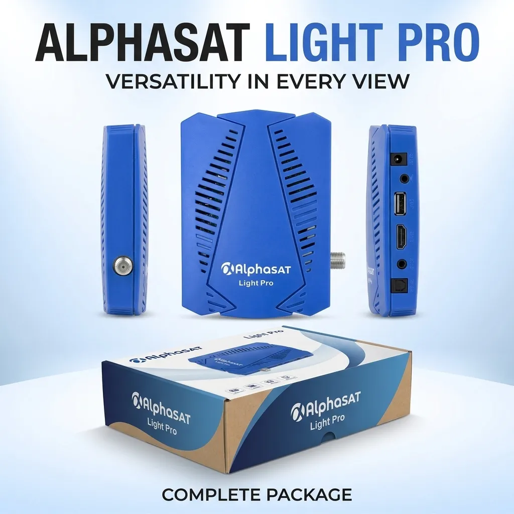 AlphaSat Light Pro Full HD 1080p &ndash; R&eacute;cepteur Tunisie | OffiPro
