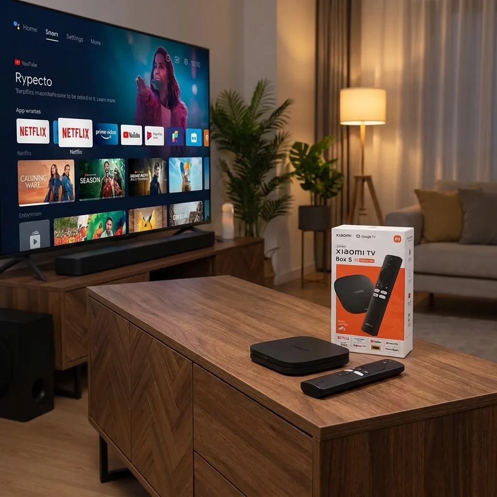 Xiaomi TV Box S 3rd Gen 4K 2Go 16Go Google TV &ndash; Tunisie | OffiPro