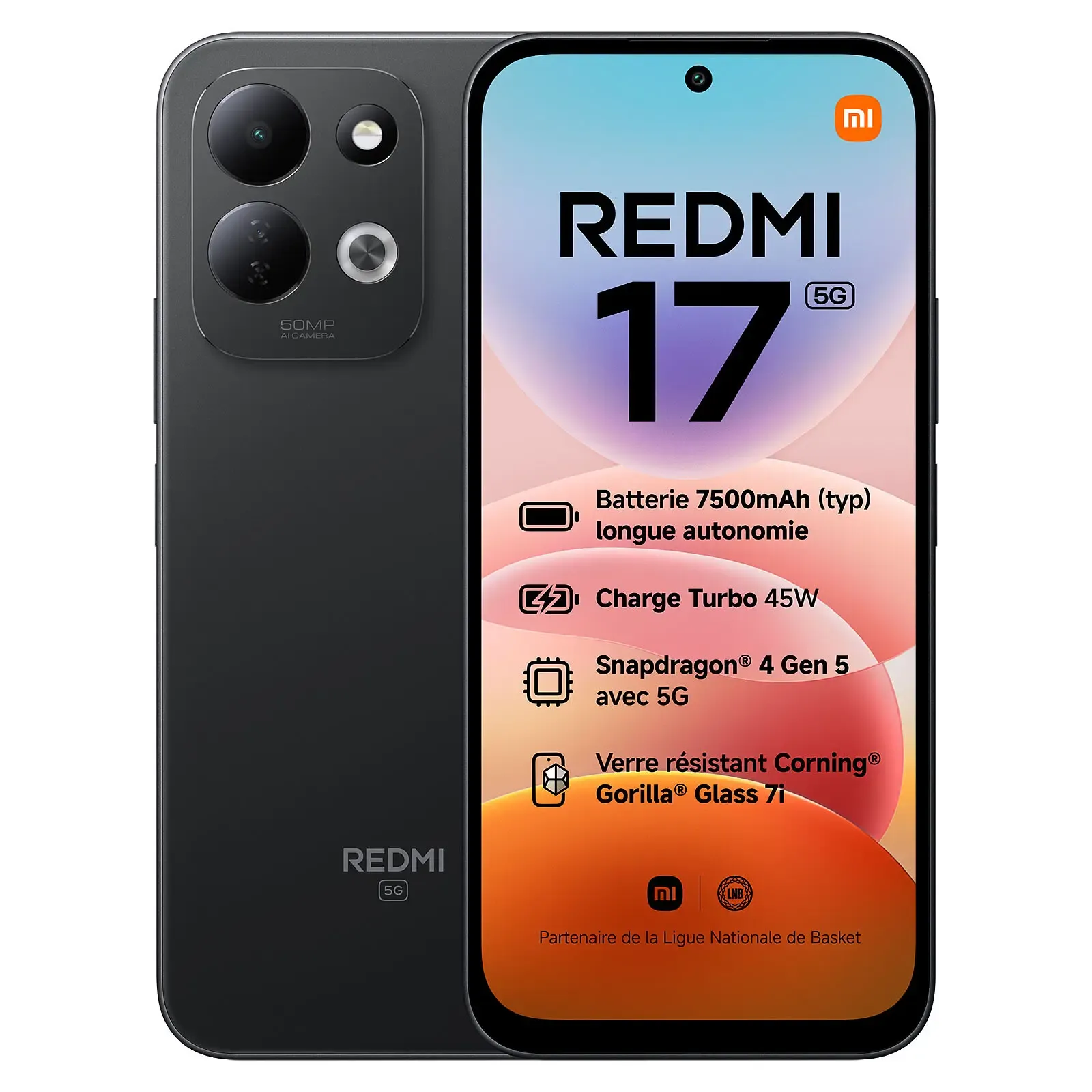 Xiaomi Redmi 17 4G 4Go/128Go Deep Blue – Tunisie | OffiPro
