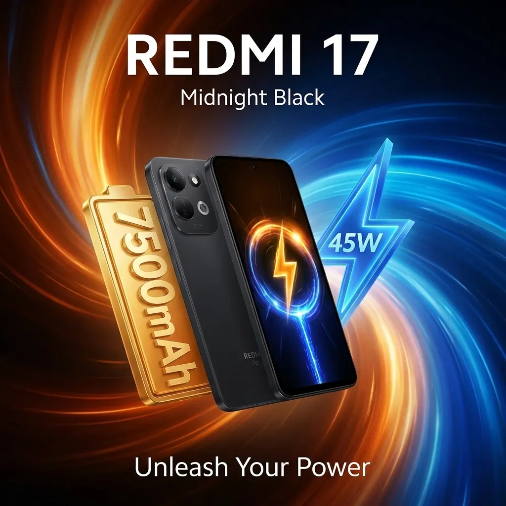 Xiaomi Redmi 17 4G 4Go/128Go Deep Blue &ndash; Tunisie | OffiPro