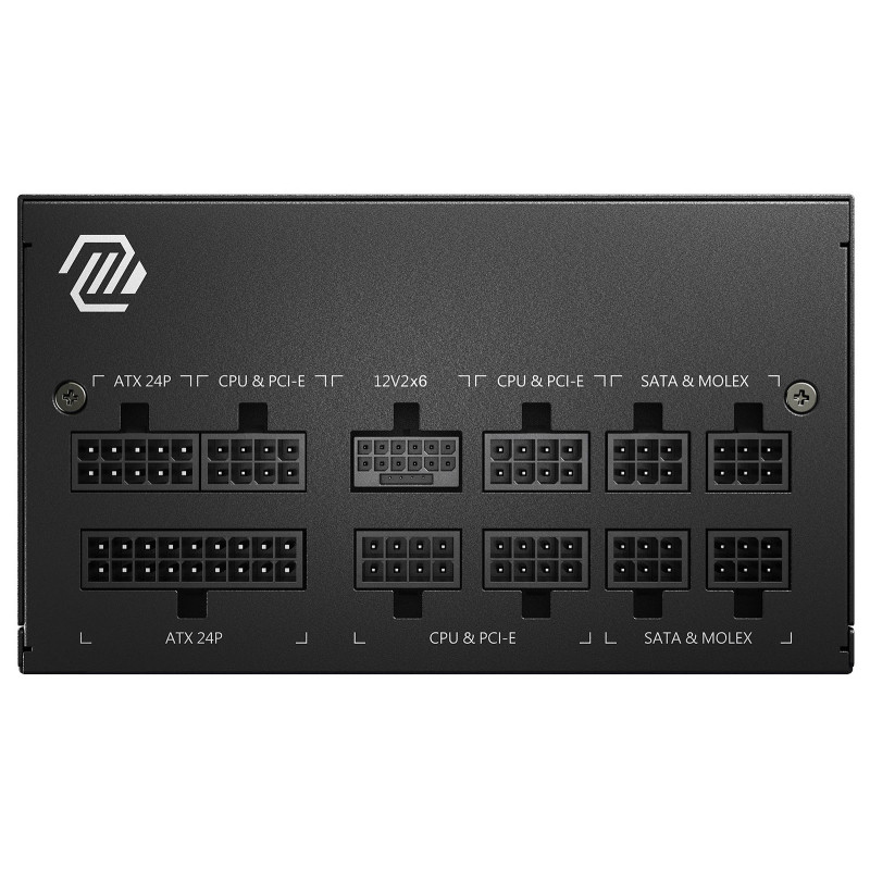 Boite D'alimentation Modulaire Msi 850w Mag A850gl Pcie5 / 80plus Gold