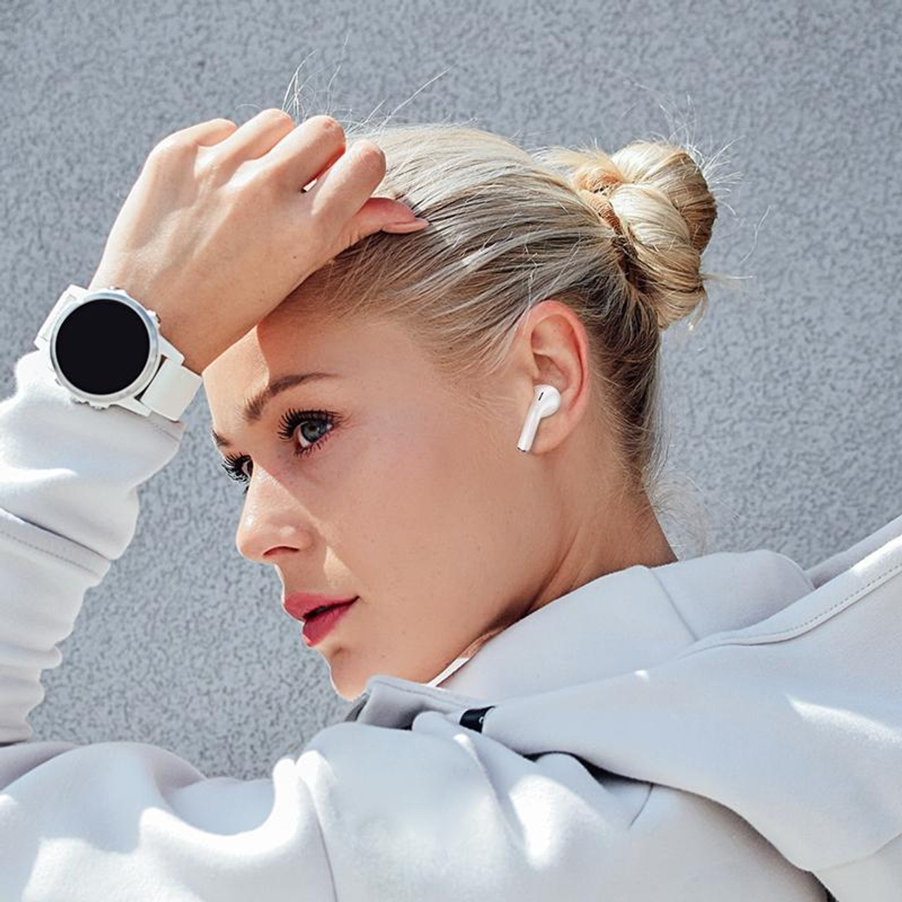 &Eacute;couteurs Sans Fil Hoco Ew56 Tws Bluetooth - Blanc