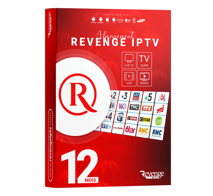 Revenge IPTV 12 mois Code Xtream 12 Mois