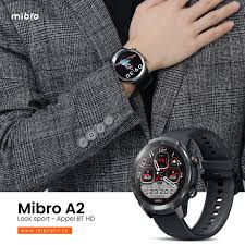 Montre Connect&eacute;e Mibro A2 / Noir