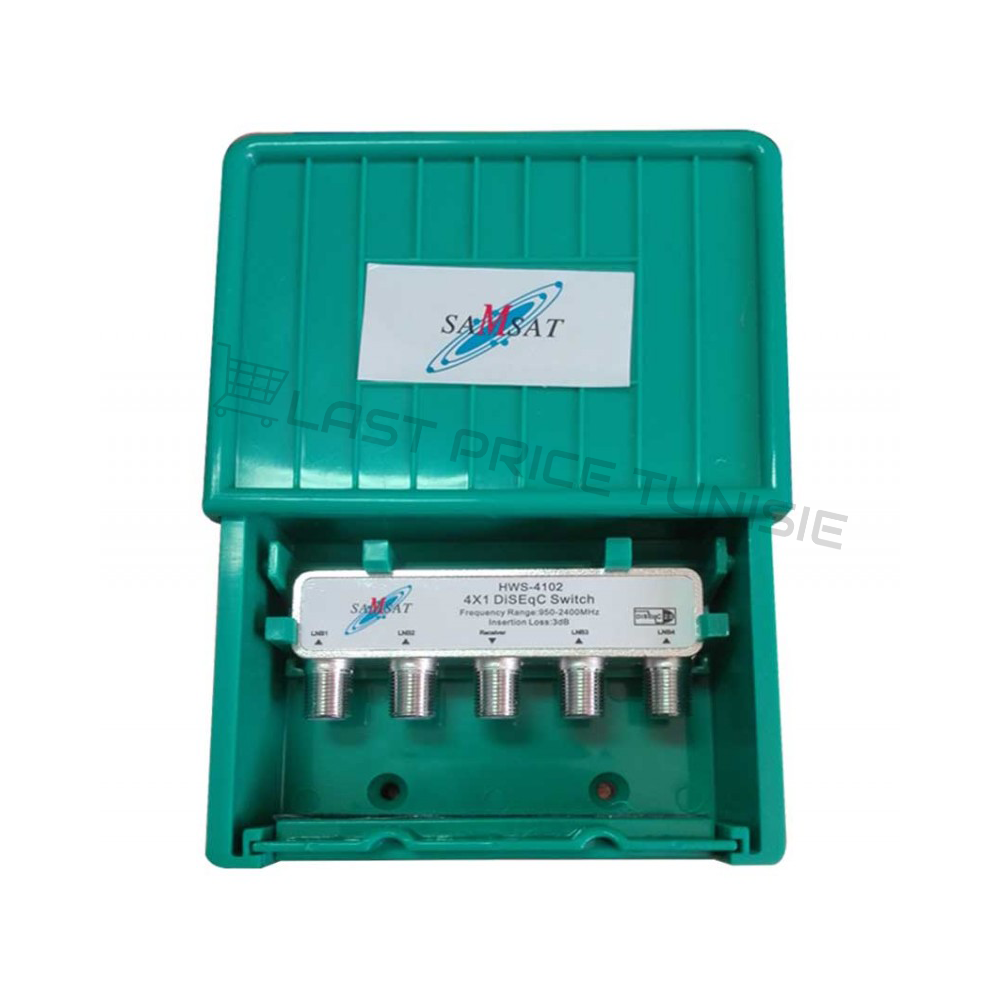 Switch SAMSAT 4En1 DISEqC - SW-4102