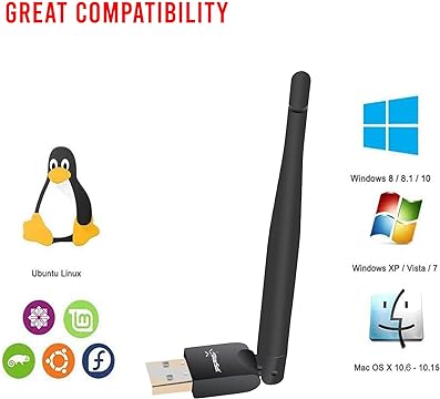 Cl&eacute; wifi R&eacute;cepteur