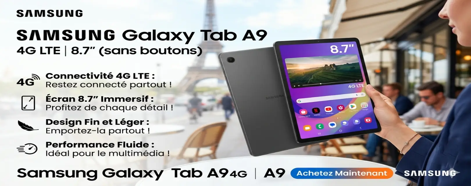 SAMSUNG Galaxy Tab A9